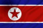 Vlag Noord-Korea - 100x150cm Spun-Poly